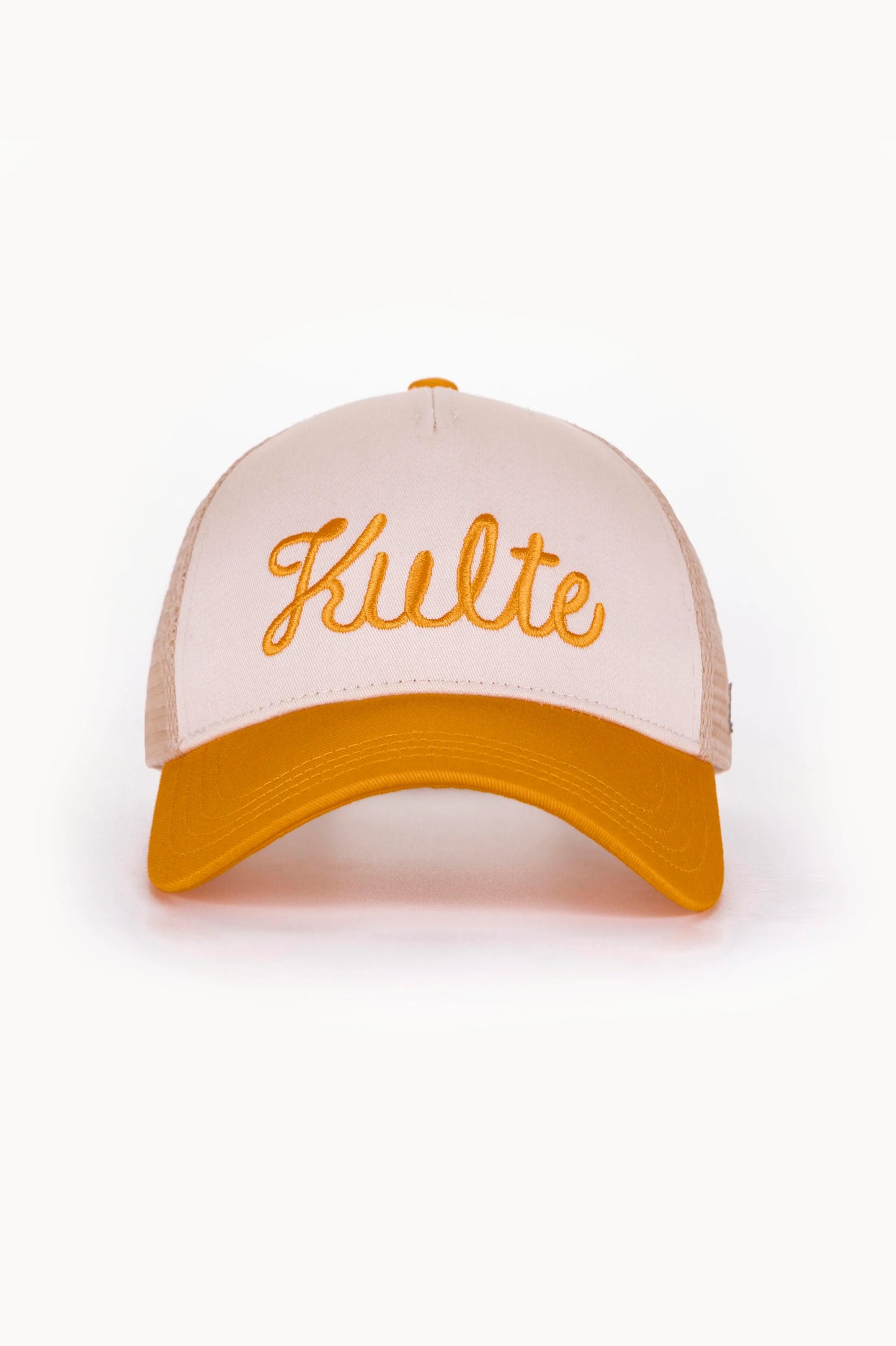 CAP script off white
