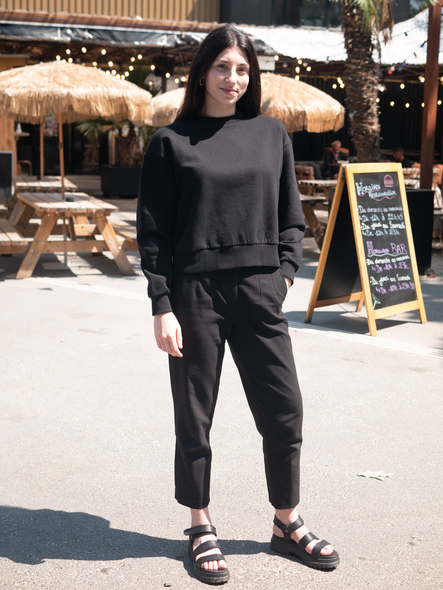 Sweat Crop Rock - Noir