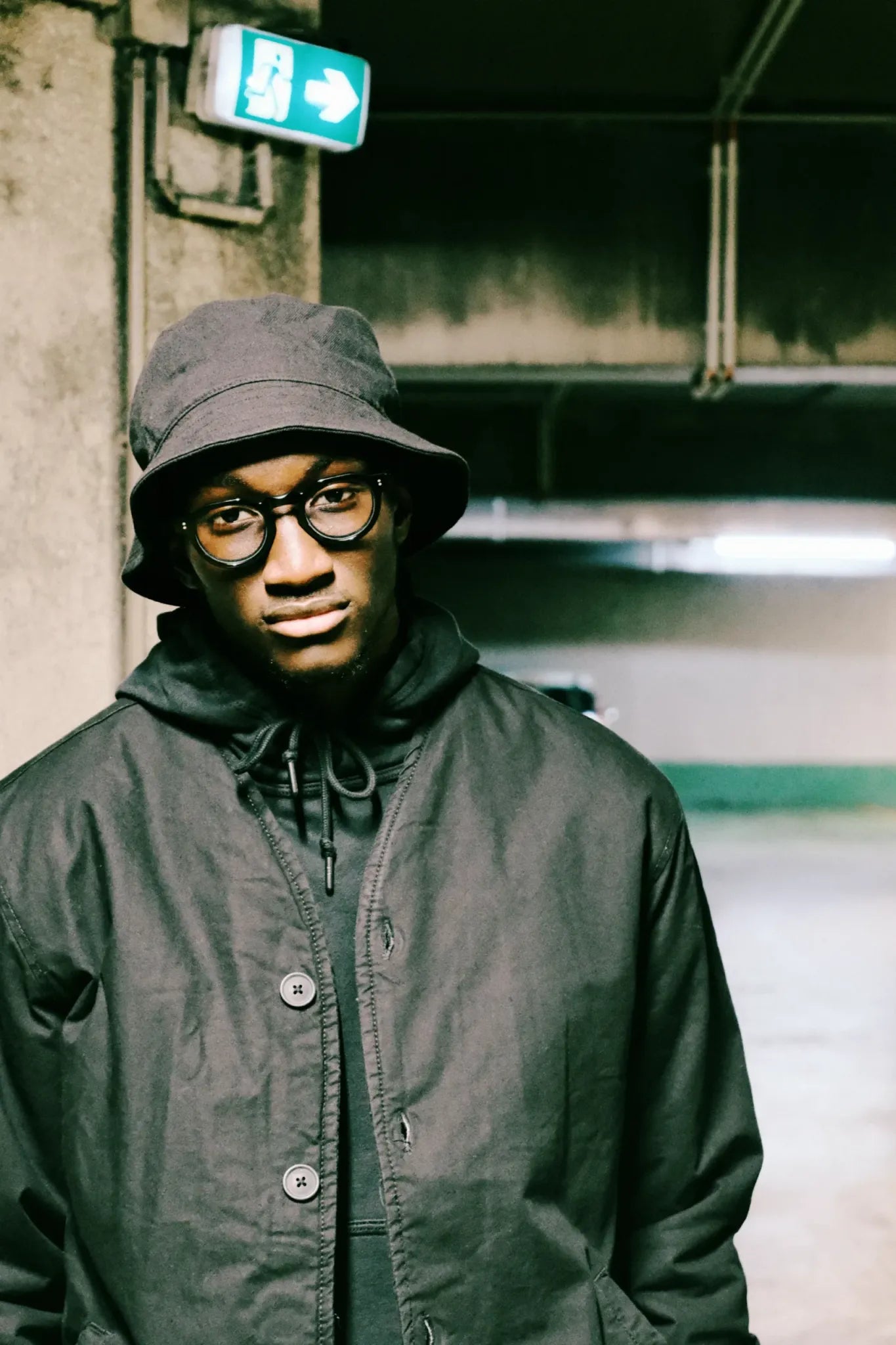 Bleu de chine - Cardigan jacket khaki