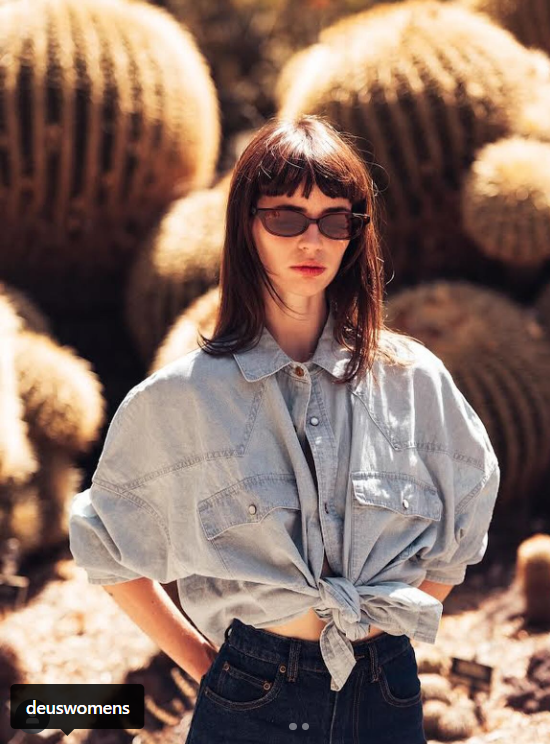 DEUS EX MACHINA - Wenders shirt Light wash