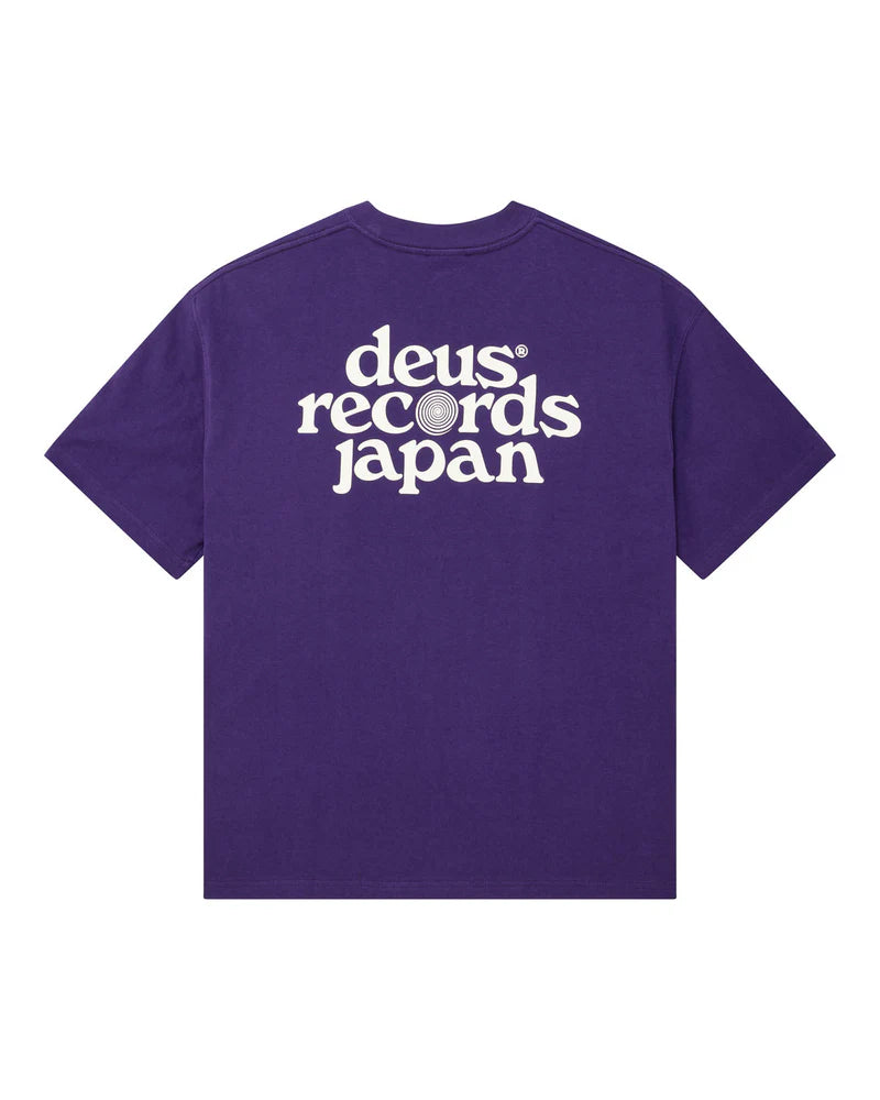 Deus ex machina - Strata tee violet indigo