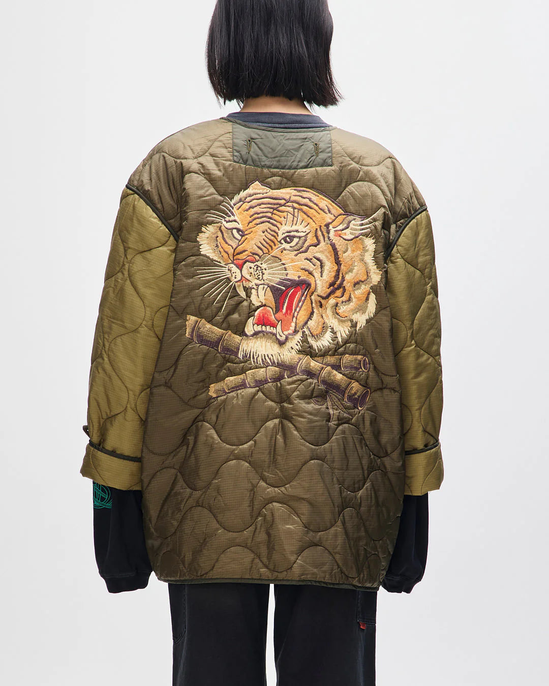 DEUS EX MACHINA - Million volt jacket olive