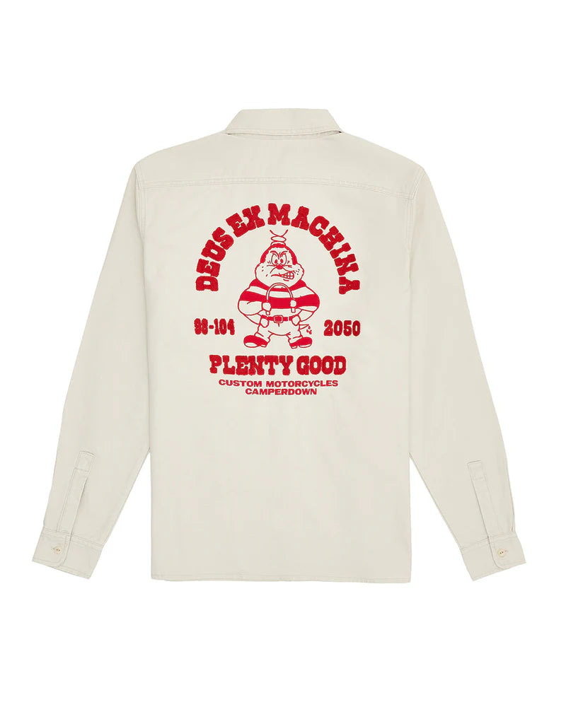 DEUS EX MACHINA - Picklock Shirt Natural