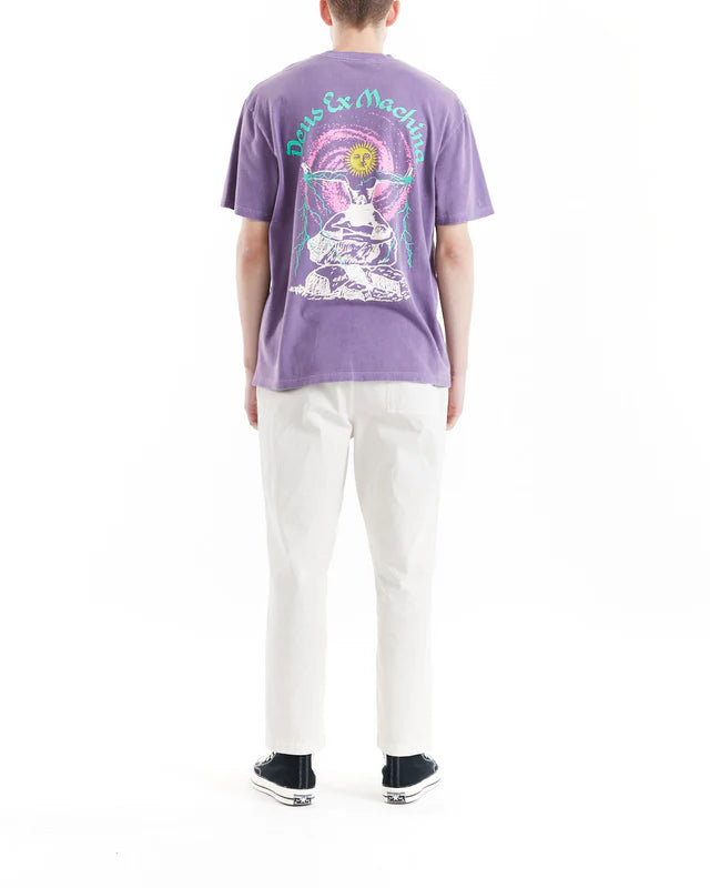 Deus ex machina - Open Head Tee Navy Cosmos