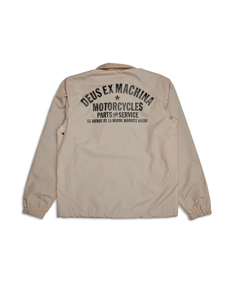 Deus ex machina - Biarritz Coach Jacket beige