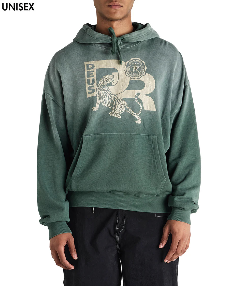 Deus ex machina - Strong arm hoodie dark forest