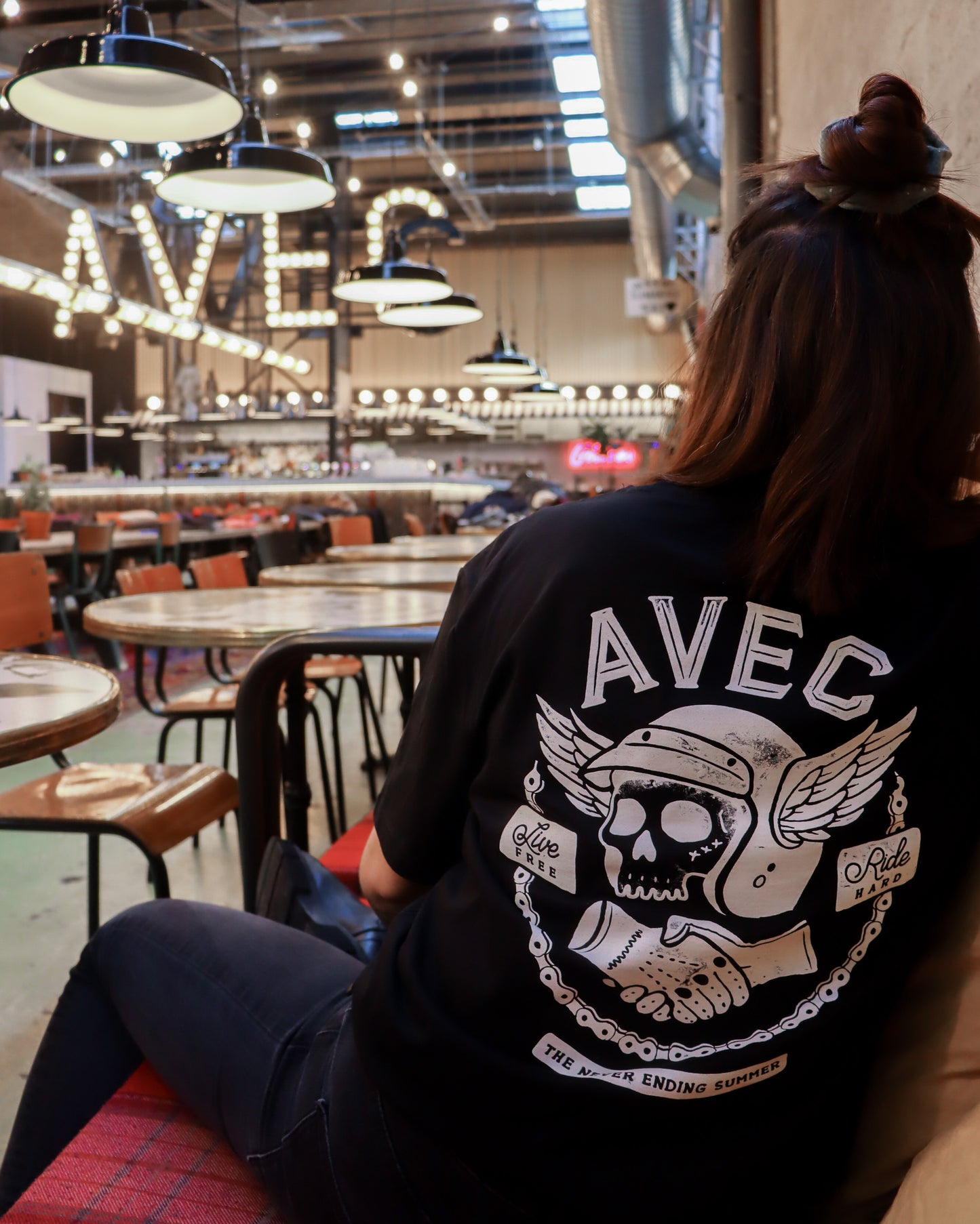 T-shirt Skull - Noir