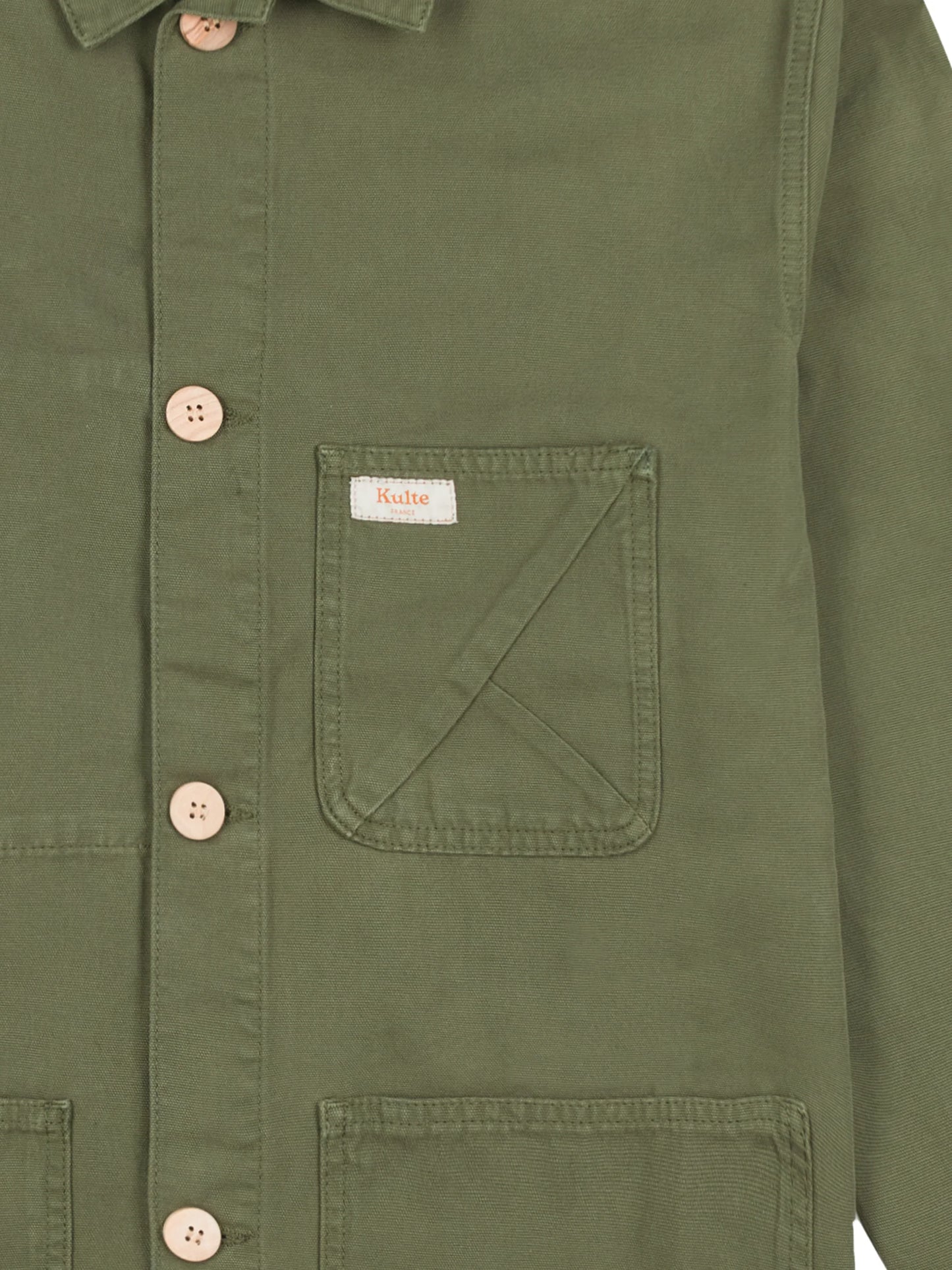 KULTE - Veste "bleu de travail" - KAKI