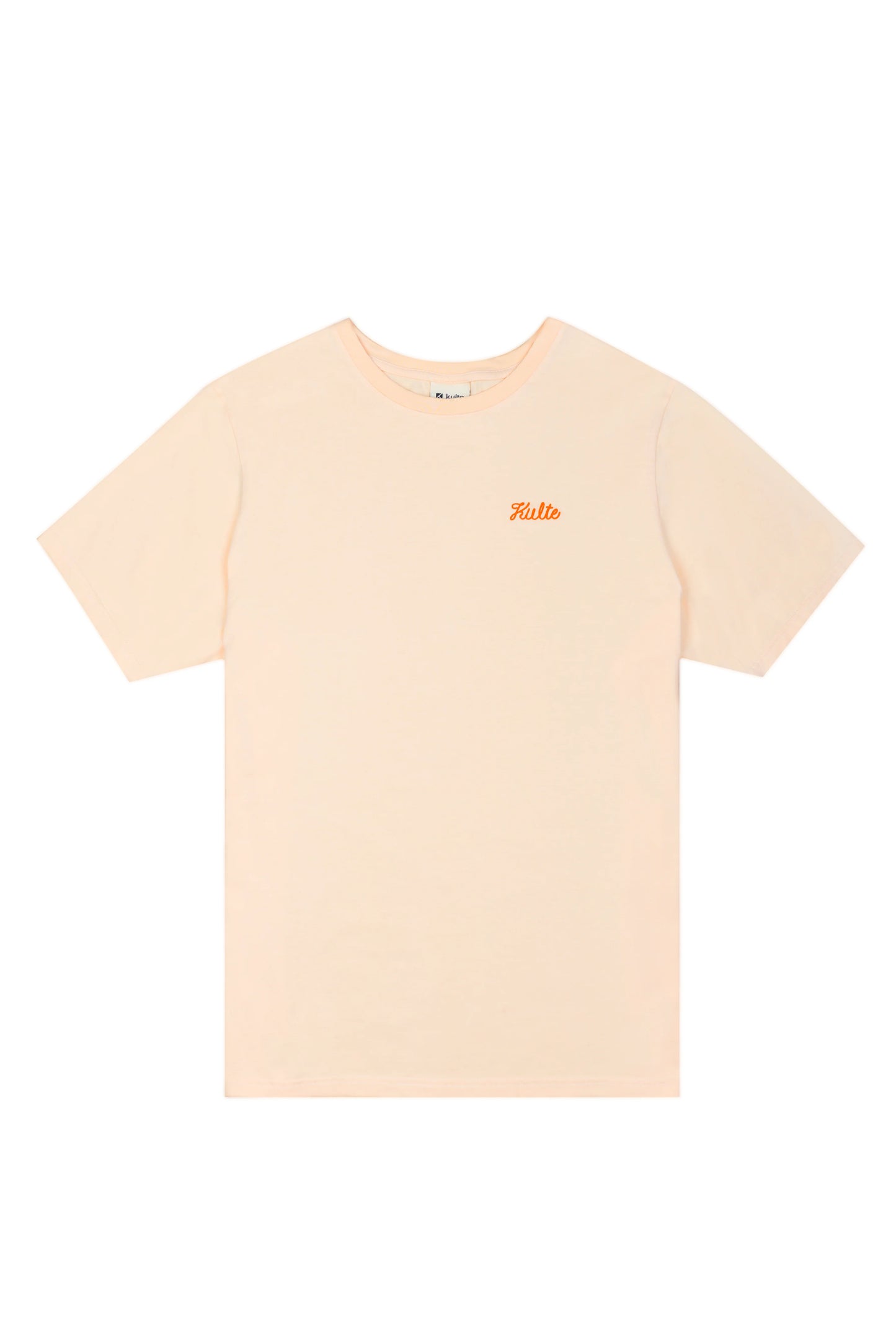 Tee-shirt script apricot