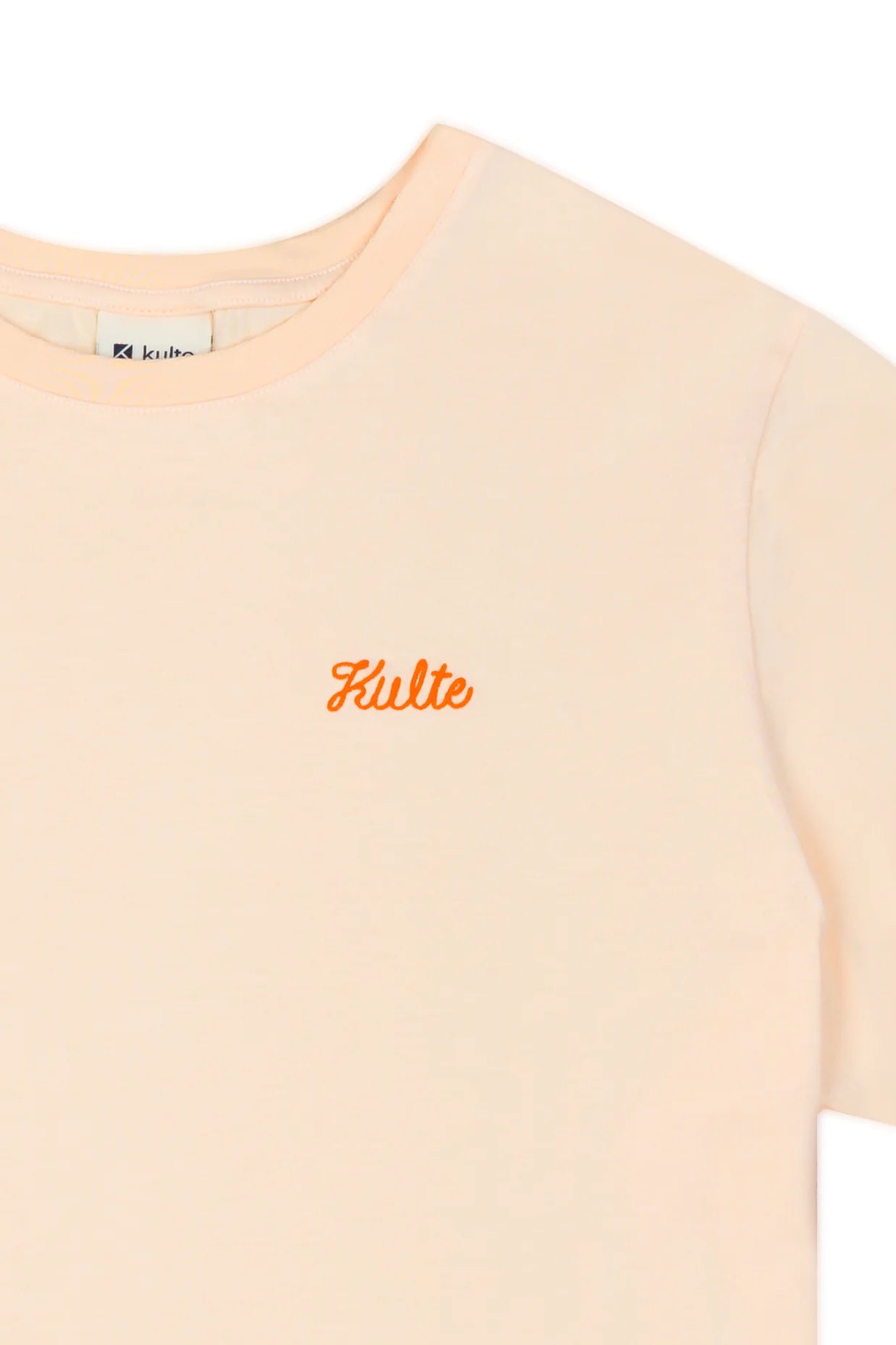 Tee-shirt script apricot
