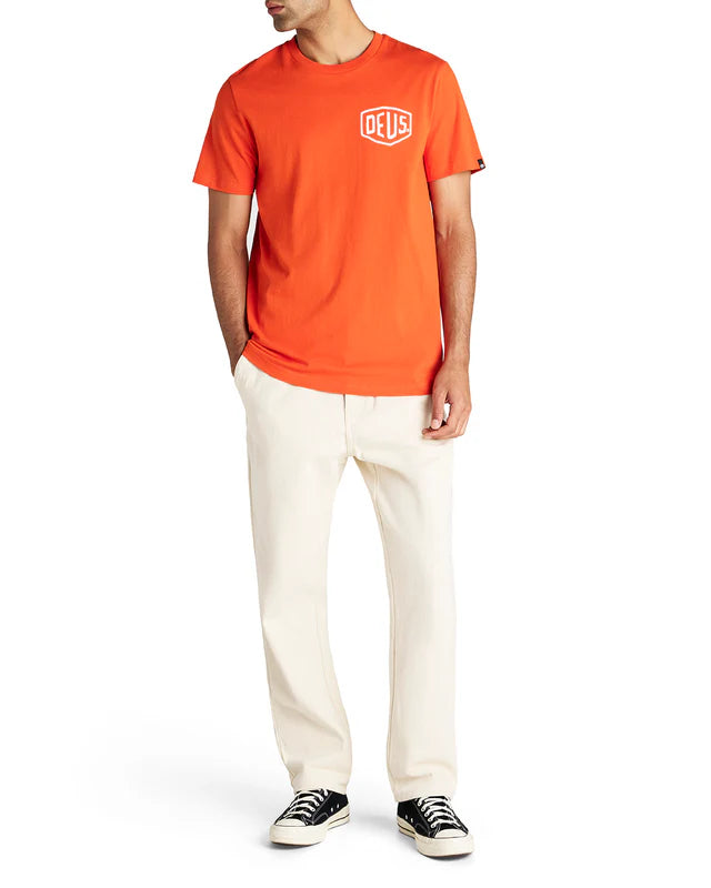 Deus ex machina - Tee-shirt Venice Address orange