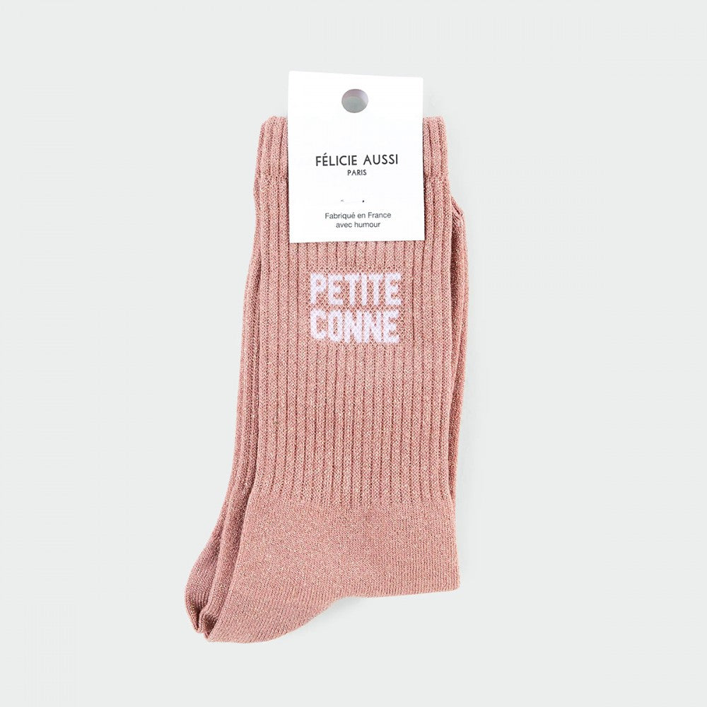 Chaussettes "petite conne" - Félicie Aussi
