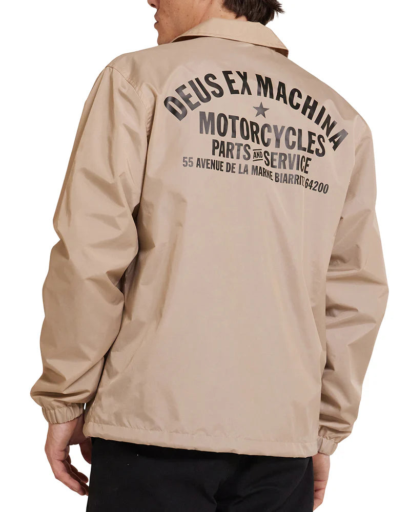 Deus ex machina - Biarritz Coach Jacket beige