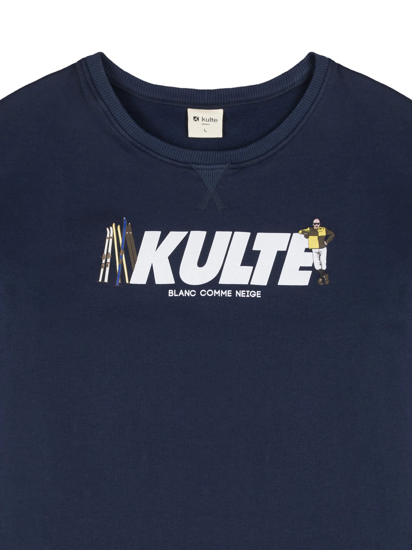 Sweat col rond Duss - Navy