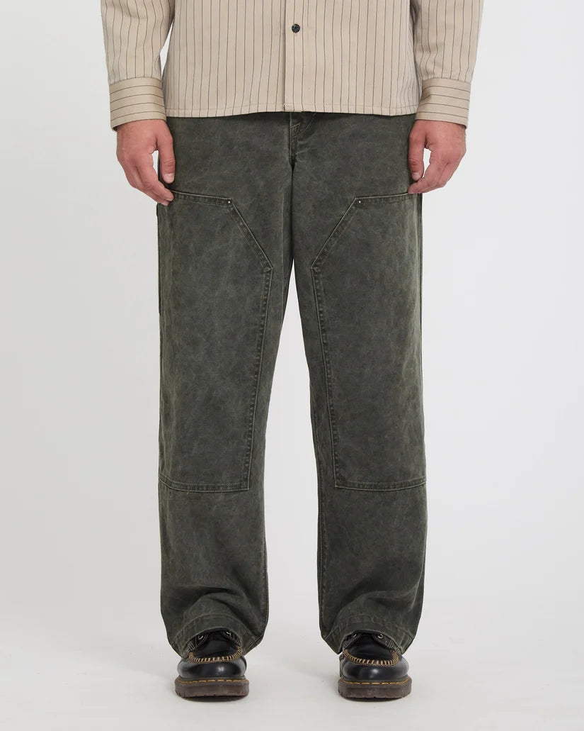 VOLCOM - Pantalon Work Carpenter - Rinsed Black