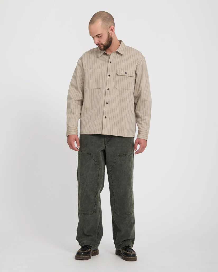 VOLCOM - Pantalon Work Carpenter - Rinsed Black
