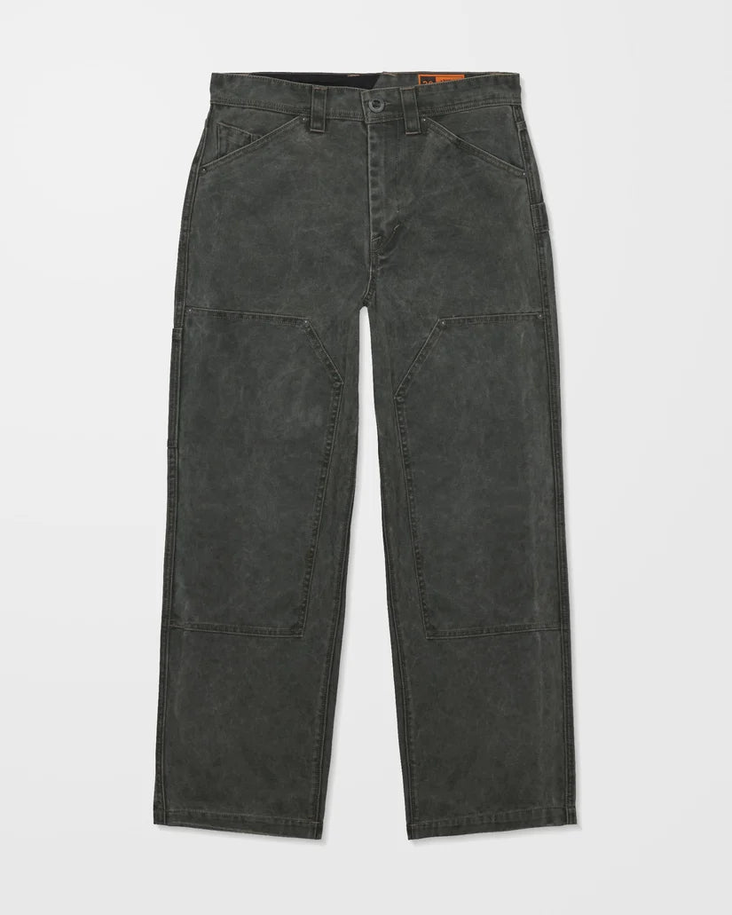 VOLCOM - Pantalon Work Carpenter - Rinsed Black
