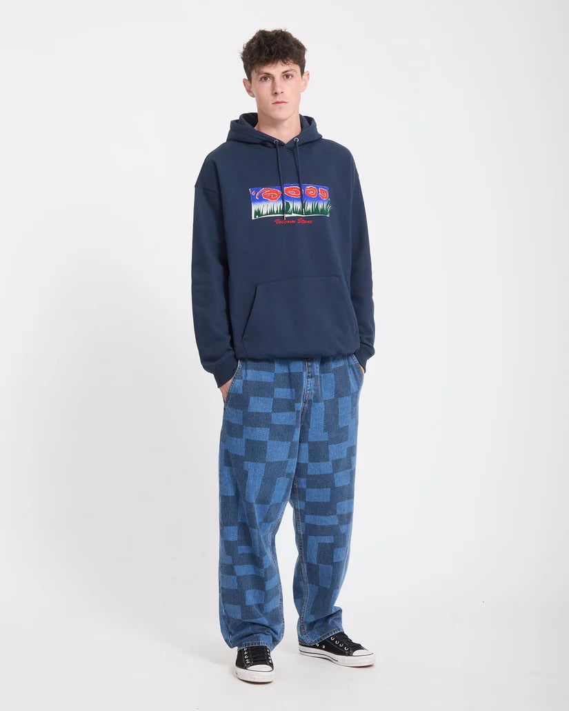 VOLCOM - Sweat à capuche Carrau - Marine