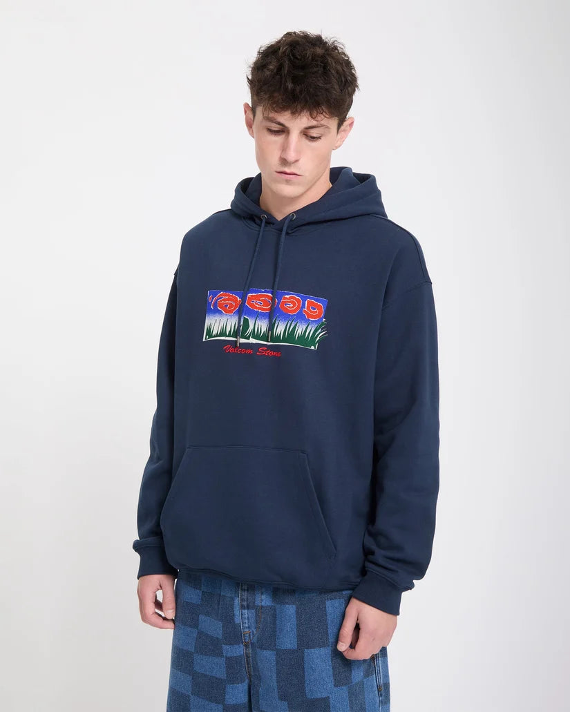VOLCOM - Sweat à capuche Carrau - Marine