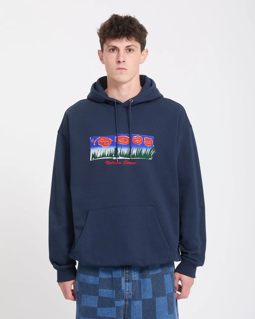 VOLCOM - Sweat à capuche Carrau - Marine