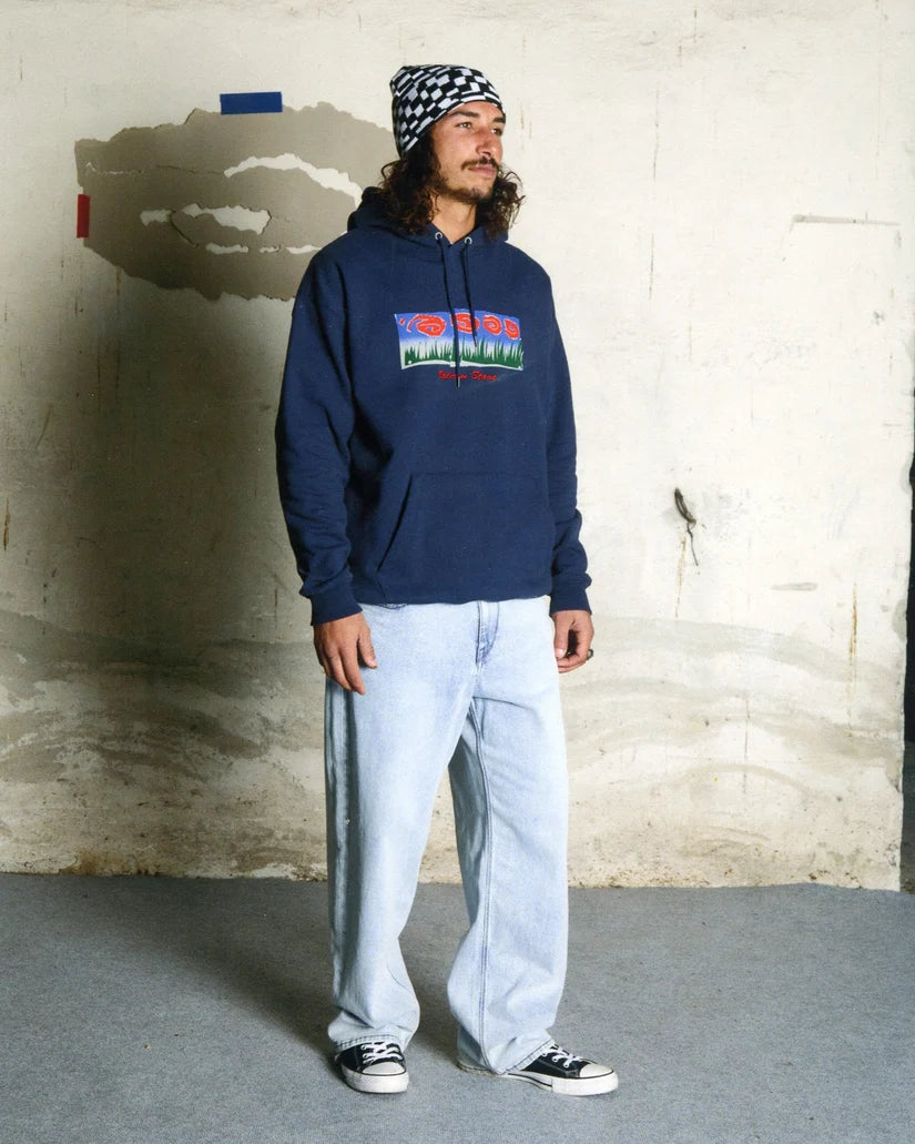 VOLCOM - Sweat à capuche Carrau - Marine