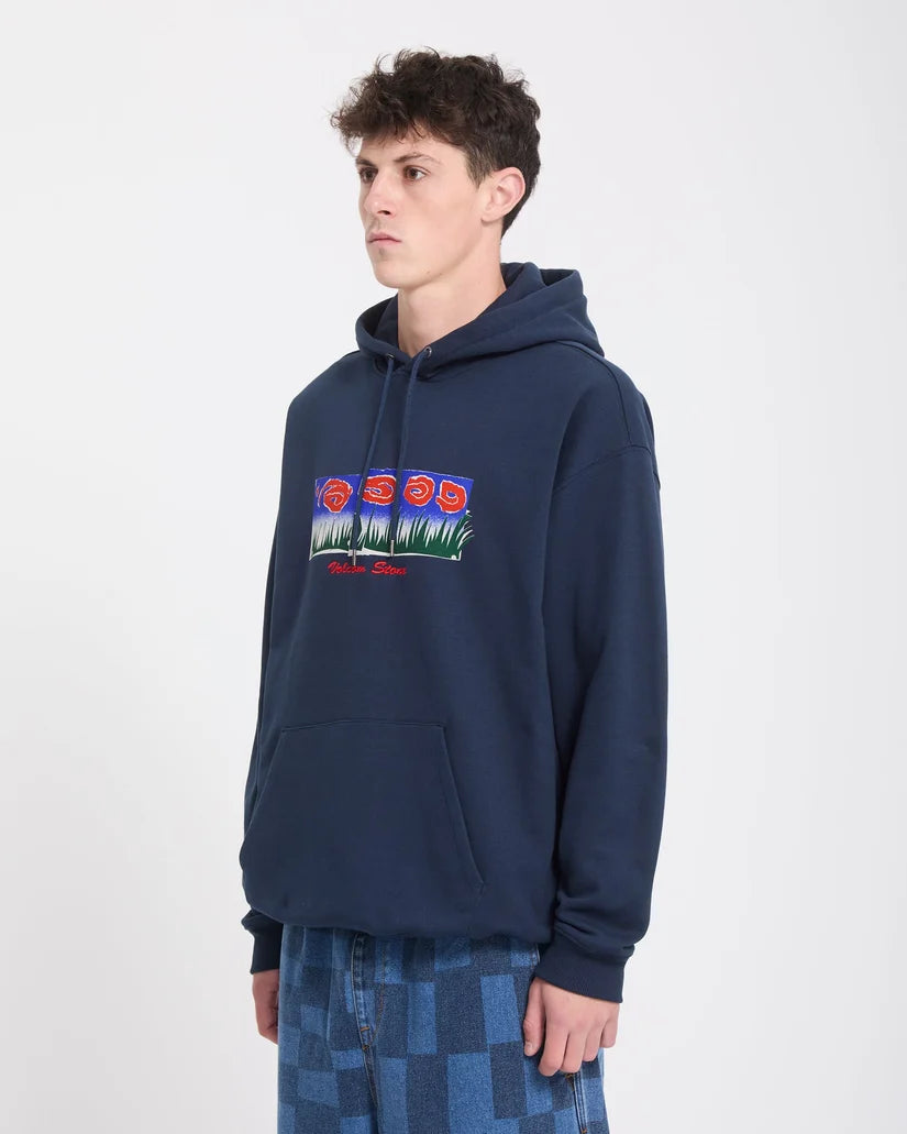VOLCOM - Sweat à capuche Carrau - Marine