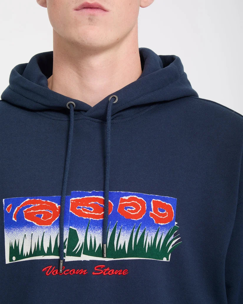 VOLCOM - Sweat à capuche Carrau - Marine