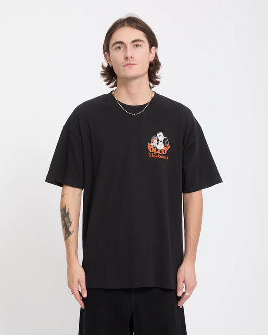 VOLCOM - T-shirt Always Grinding - Black