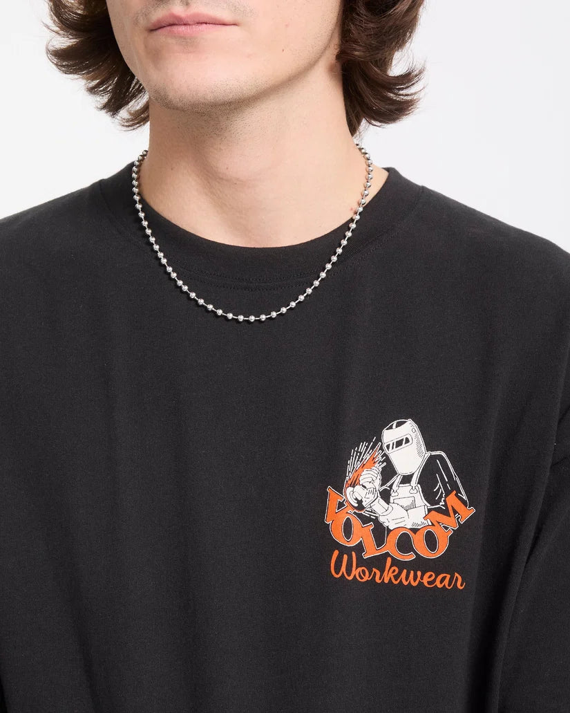 VOLCOM - T-shirt Always Grinding - Black