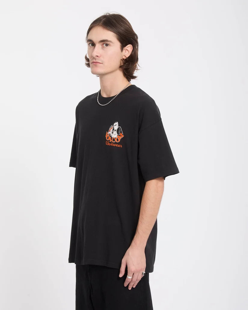 VOLCOM - T-shirt Always Grinding - Black