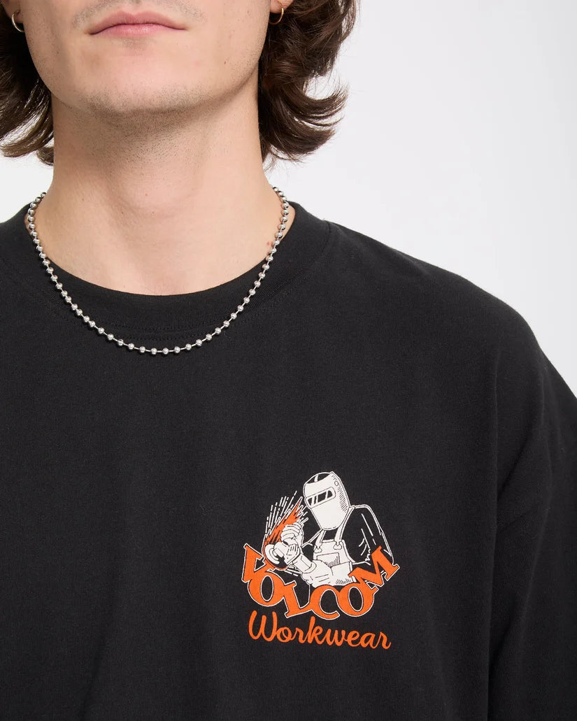 VOLCOM - T-shirt Always Grinding - Black