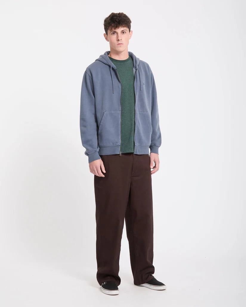 VOLCOM - Sweat zippé Single Stone - Storm Blue
