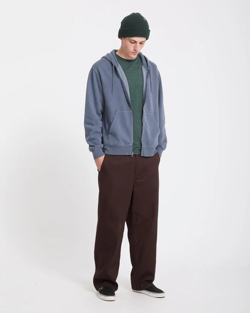 VOLCOM - Sweat zippé Single Stone - Storm Blue
