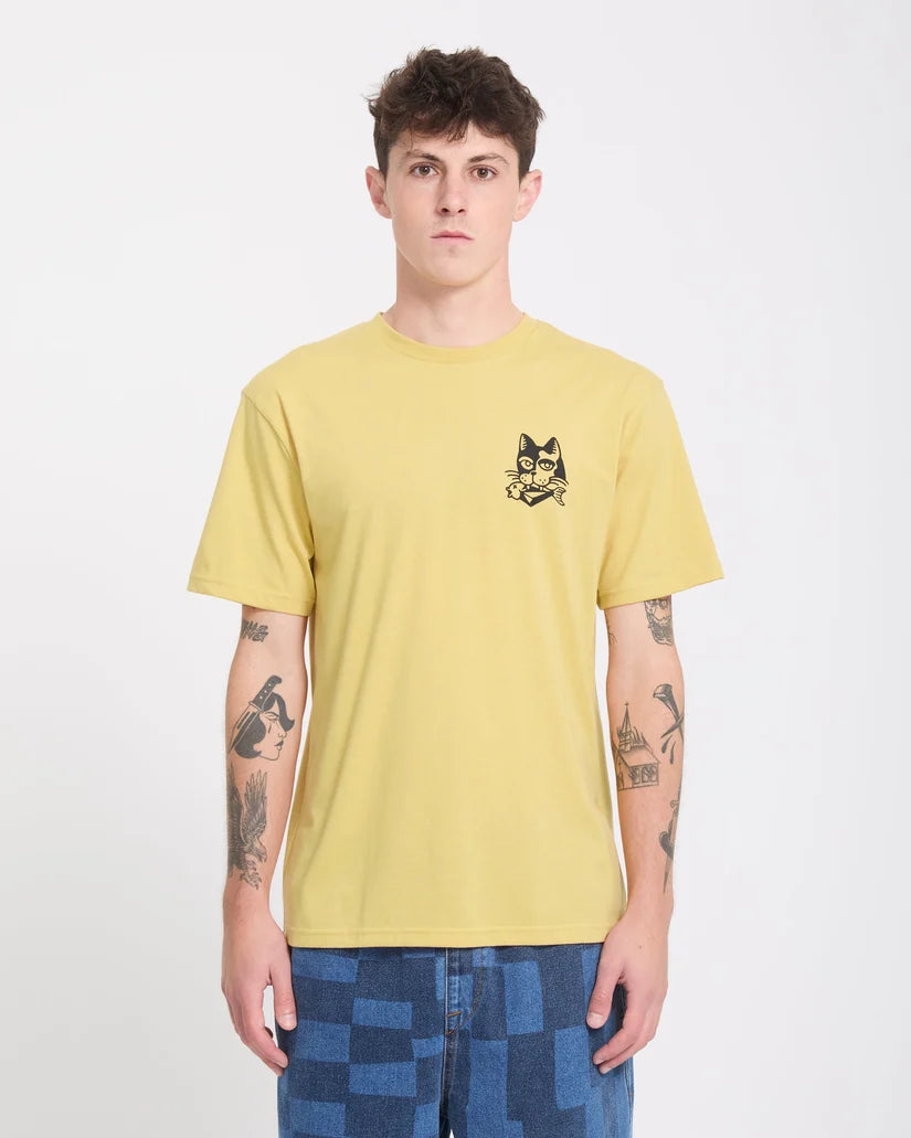 VOLCOM - T-shirt Tasty - Mustard