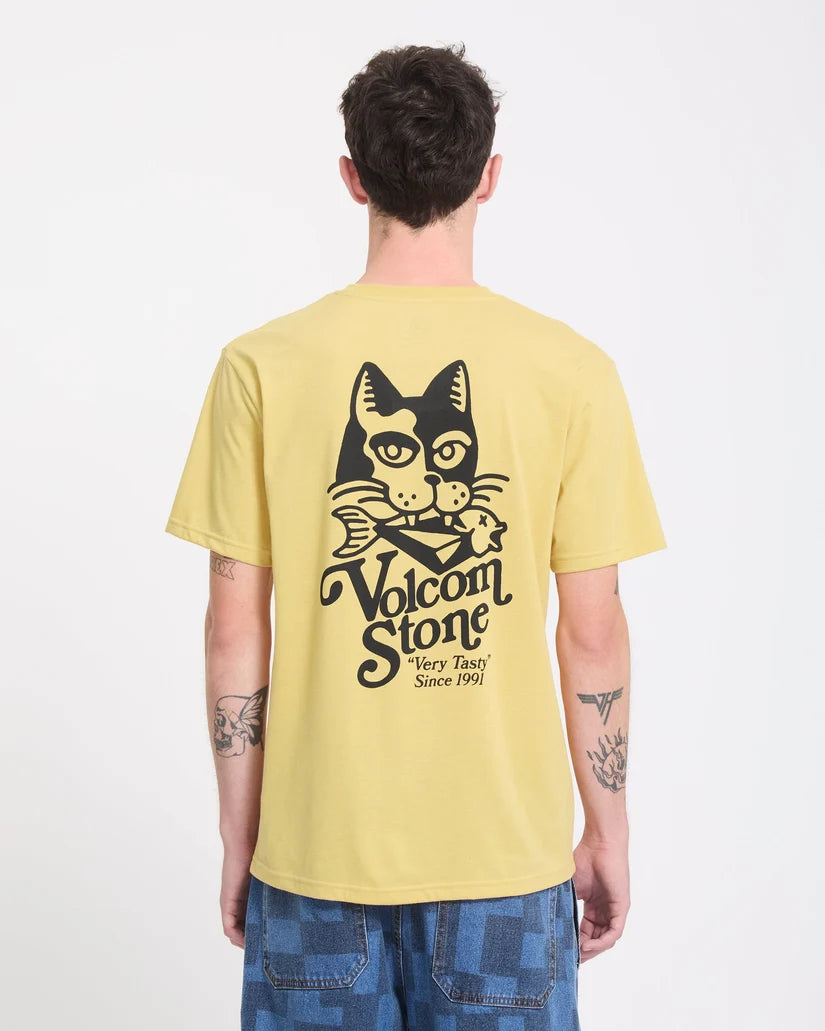 VOLCOM - T-shirt Tasty - Mustard