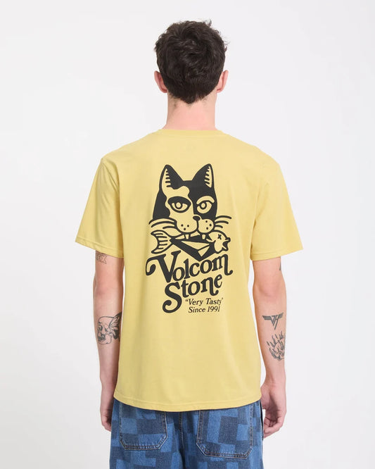 VOLCOM - T-shirt Tasty - Mustard