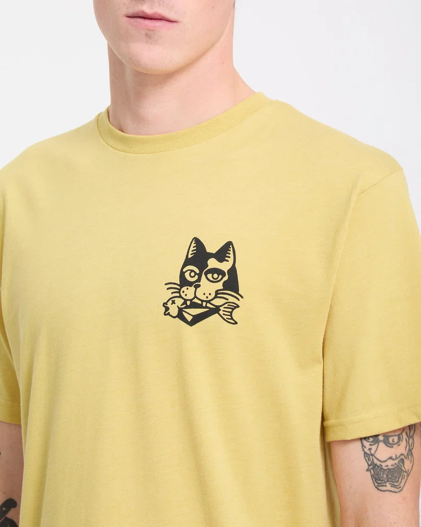 VOLCOM - T-shirt Tasty - Mustard