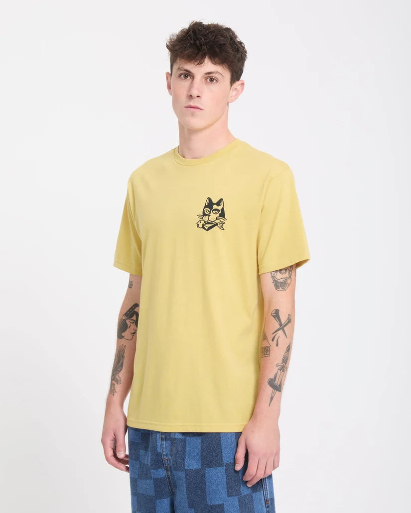 VOLCOM - T-shirt Tasty - Mustard