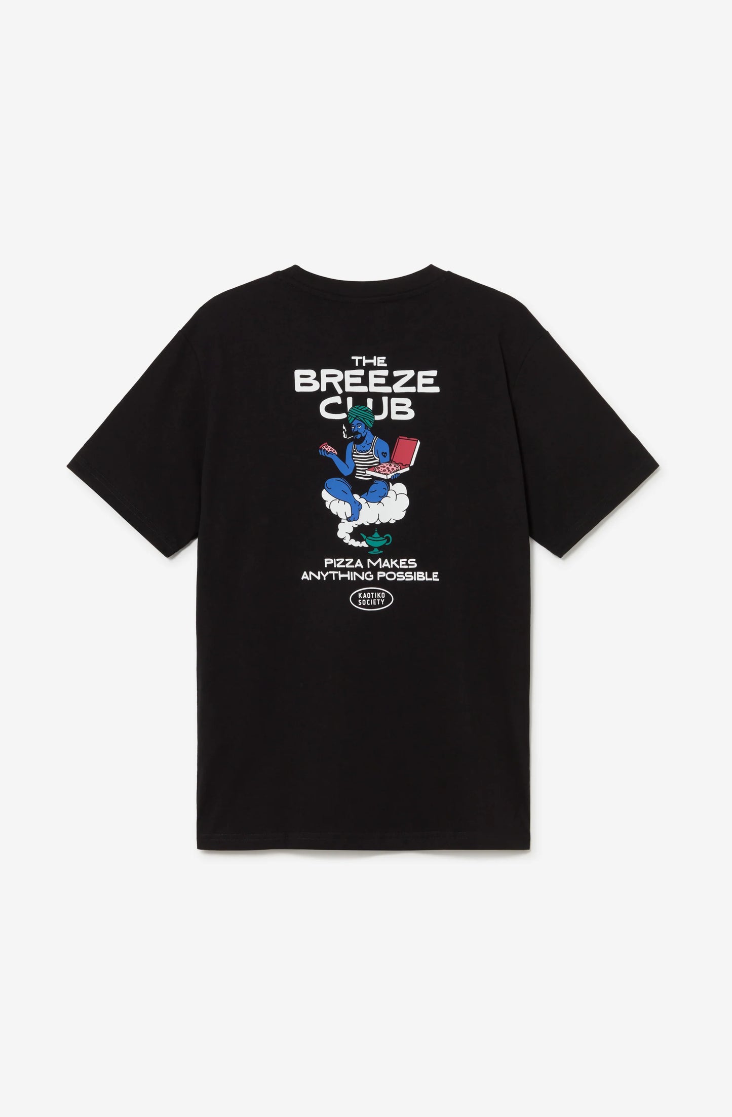 KAOTIKO - T-shirt Regular Pizza Makes Anything Black