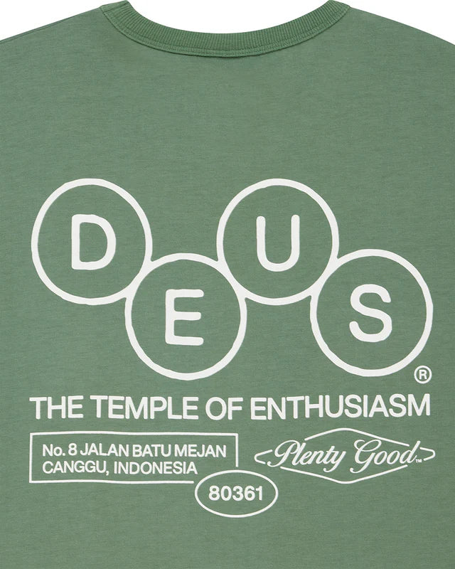 Deus ex machina - Mechanism tee loden frost green