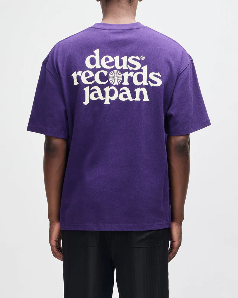 Deus ex machina - Strata tee violet indigo