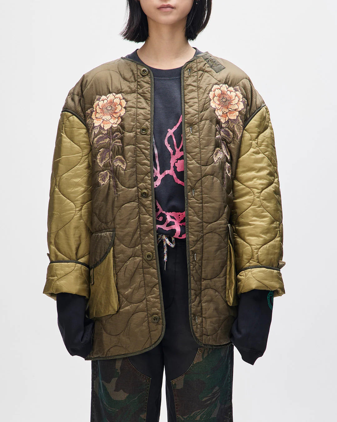 DEUS EX MACHINA - Million volt jacket olive