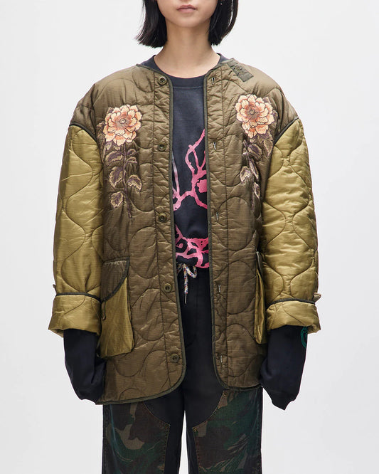 DEUS EX MACHINA - Million volt jacket olive