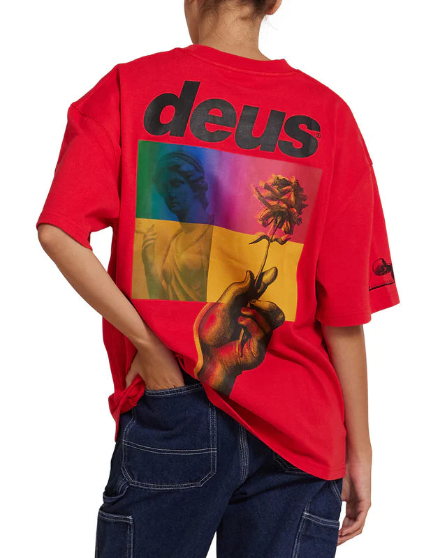 Deus ex machina - Tee Race Red