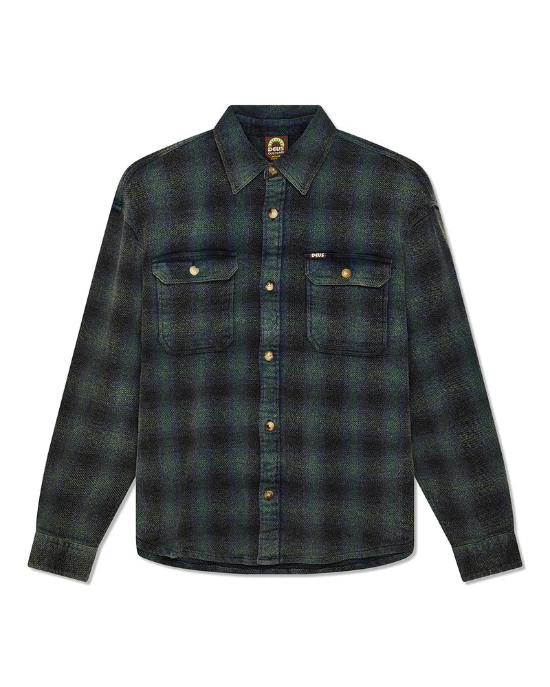 Deus ex machina- Too busy to work check shirt