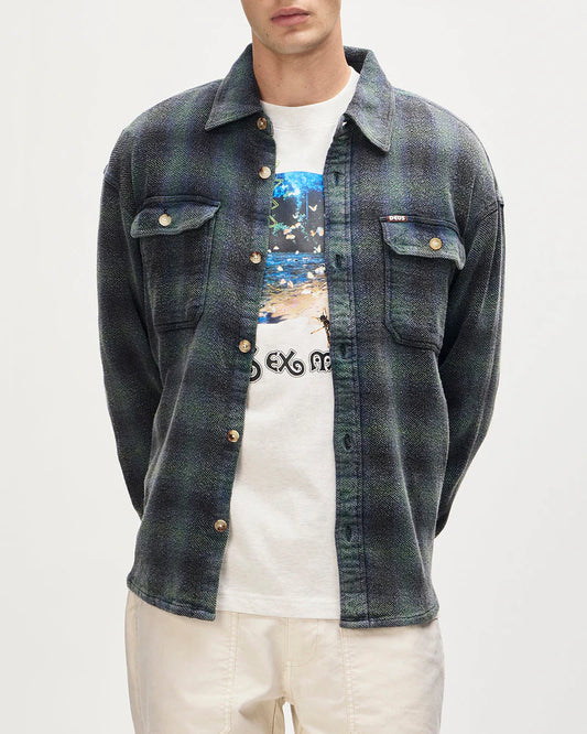 DEUS EX MACHINA - Too busy to work check shirt