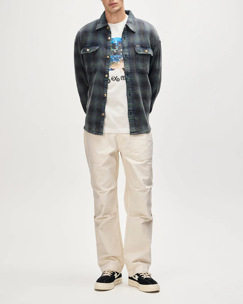 Deus ex machina- Too busy to work check shirt