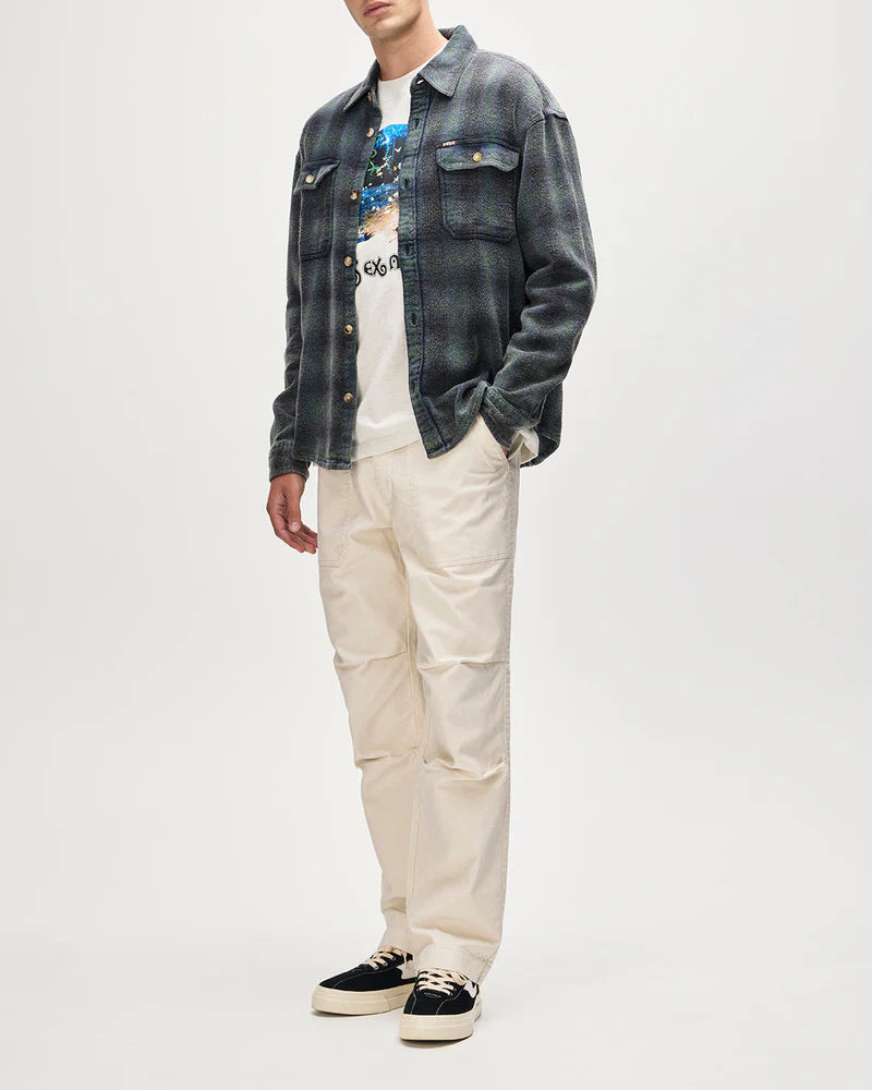 Deus ex machina- Too busy to work check shirt