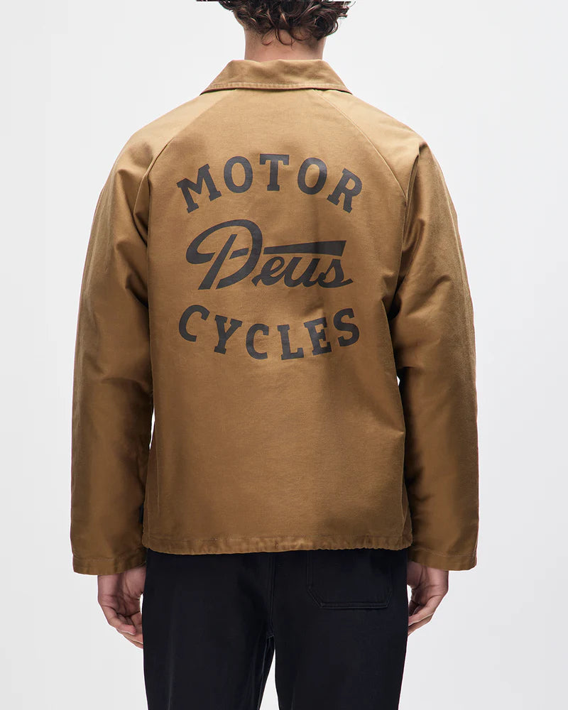 Deus ex machina - Silos Mechanic jacket bronze brown