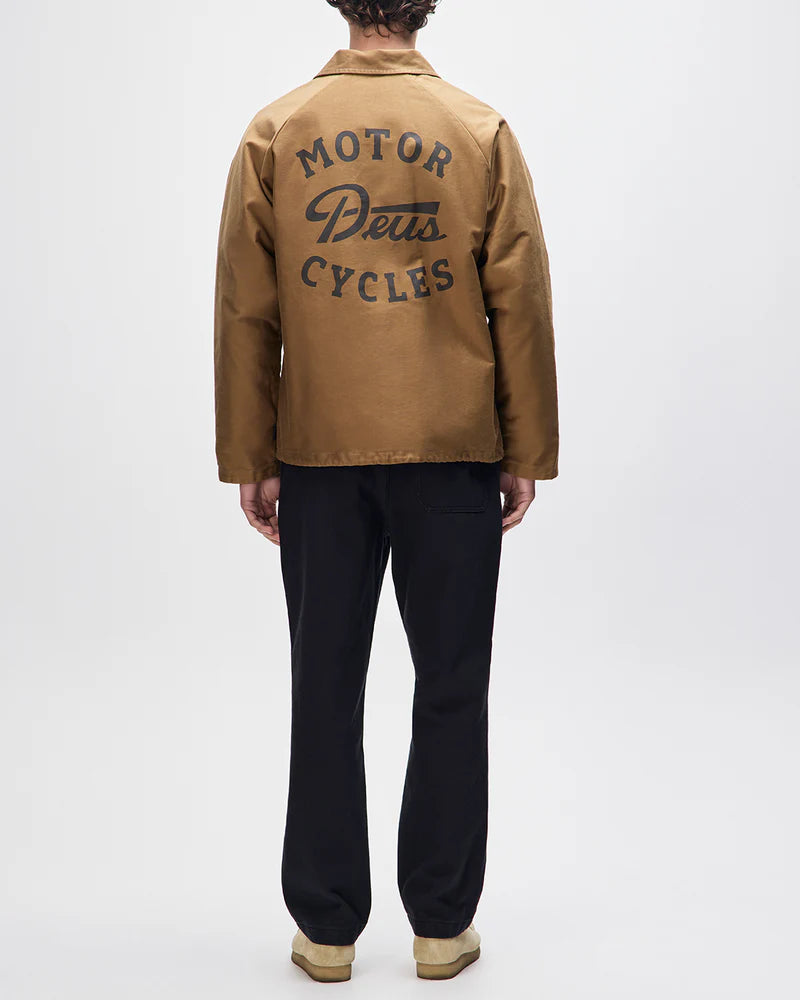 Deus ex machina - Silos Mechanic jacket bronze brown